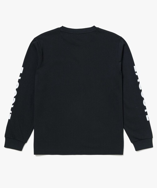 LACOSTE（ラコステ）の「ヘビーウェイト スリーブプリント ロングリブスリーブTシャツ（Tシャツ/カットソー・メンズ・ホワイト/ネイビー/ブラック/グリーン・3/2/5/4）」の12枚目の写真