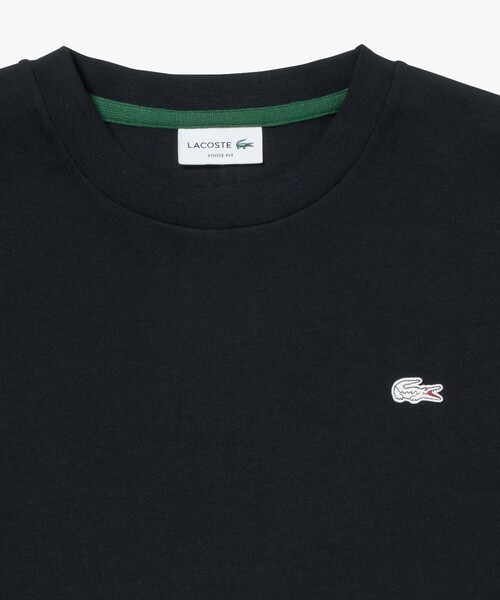 LACOSTE（ラコステ）の「ヘビーウェイト スリーブプリント ロングリブスリーブTシャツ（Tシャツ/カットソー・メンズ・ホワイト/ネイビー/ブラック/グリーン・3/2/5/4）」の13枚目の写真