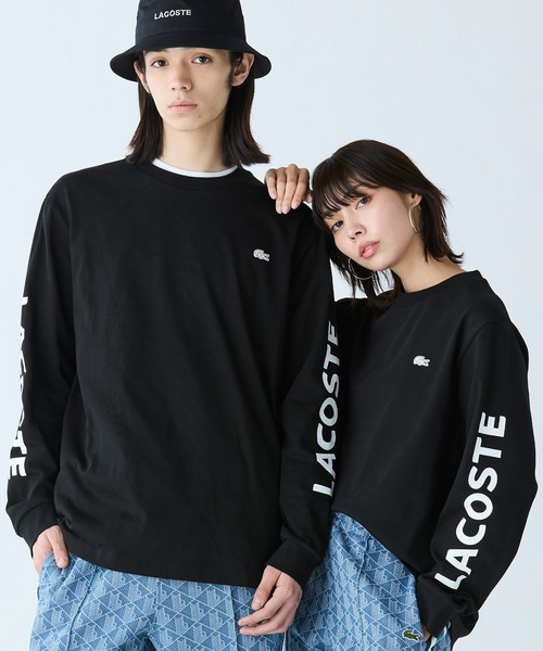 コフィンプリント ブラック ロングスリーブ Tシャツ SPALDING】ロングスリーブTシャツ ホログラム ワードマーク