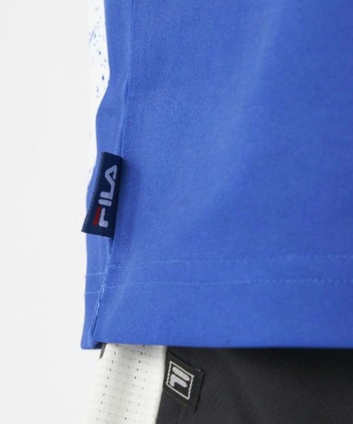 FILA GOLF(フィラゴルフ )の「FILA GOLF/フィラ ゴルフ ゴルフウェア 吸汗速乾 ストレッチ 半袖 シャツ ポロシャツ(ポロシャツ・メンズ・ブルー/ホワイト/ネイビー・M/LL/L)」の13枚目の写真