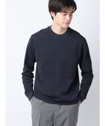 オフィT Tシャツ 長袖 ウォッシャブル プレーティング鹿の子 スマートフィット