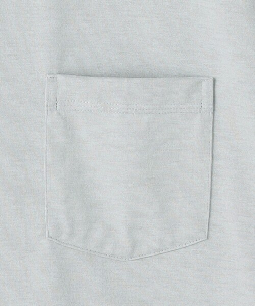 green label relaxing(グリーンレーベルリラクシング)の「ドライ ジャージ クルーネック Tシャツ -吸水速乾-(Tシャツ/カットソー・メンズ・ホワイト/ライトグレー/ブラウン/ブラック・S/L/XL/XXL/M)」の21枚目の写真