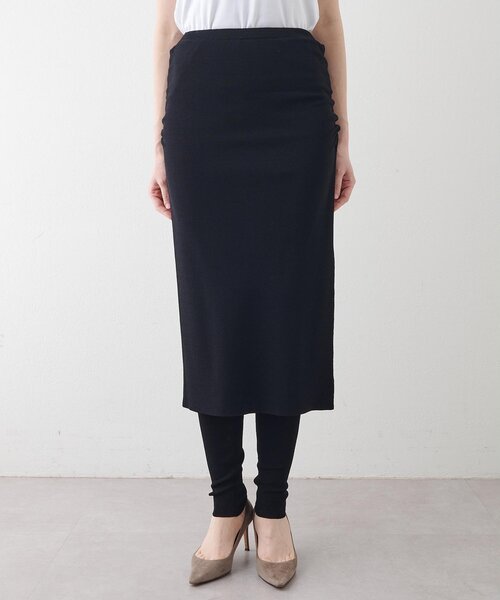 Whim Gazette ウィムガゼット　今期　レギンスZIP パンツ ウィムガゼット Whim Gazette レギンスZIPパンツ （black
