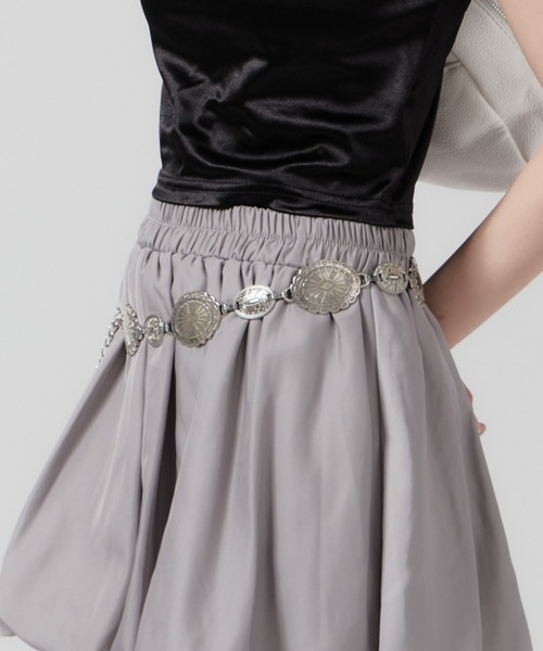 Chick(チック)の「Concho Design Belt / コンチョデザインベルト(ベルト・レディース・シルバー・FREE)」の9枚目の写真