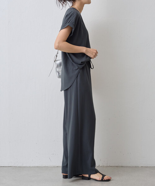 BEARDSLEY（ビアズリー）の「ストレッチジョーゼットパンツ（その他パンツ・レディース・ブラック/ダークグレー/ネイビー・0/1）」の15枚目の写真