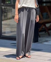 セール】 ワッフルチェックウエストリブパンツ （その他パンツ