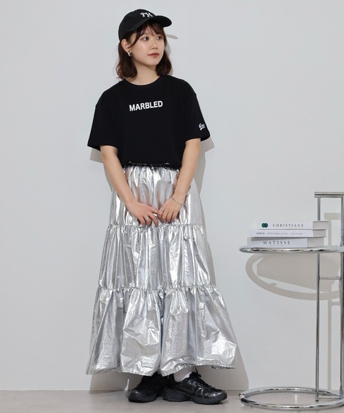 atONE(アットワン)の「胸元袖刺繍ロゴデザインヘビーウェイトTシャツ(Tシャツ/カットソー・レディース・ブラック/ホワイト・M/L)」の10枚目の写真