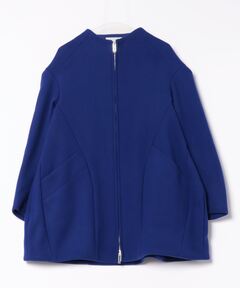 ブランド古着】カシミヤ混ダブルフェイスメルトン フーデッドコート