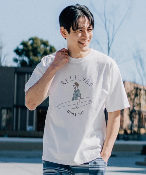 綿100％】ヘビーウェイトTシャツ(サーフ)（Tシャツ/カットソー