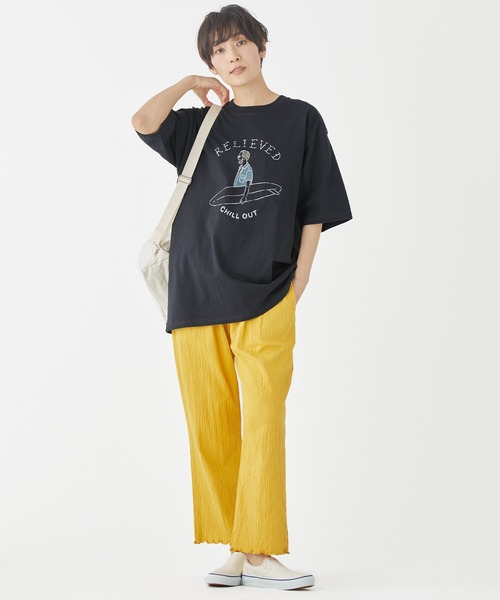KRIFF MAYER(クリフメイヤー)の「【綿100%】ヘビーウェイトTシャツ(サーフ)(Tシャツ/カットソー・メンズ・チャコール/レッド/グレー/オフホワイト・MEDIUM/LARGE/X-LARGE)」の22枚目の写真