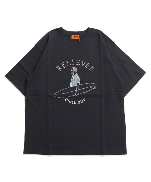 KRIFF MAYER(クリフメイヤー)の「【綿100%】ヘビーウェイトTシャツ(サーフ)(Tシャツ/カットソー・メンズ・チャコール/レッド/グレー/オフホワイト・MEDIUM/LARGE/X-LARGE)」の10枚目の写真