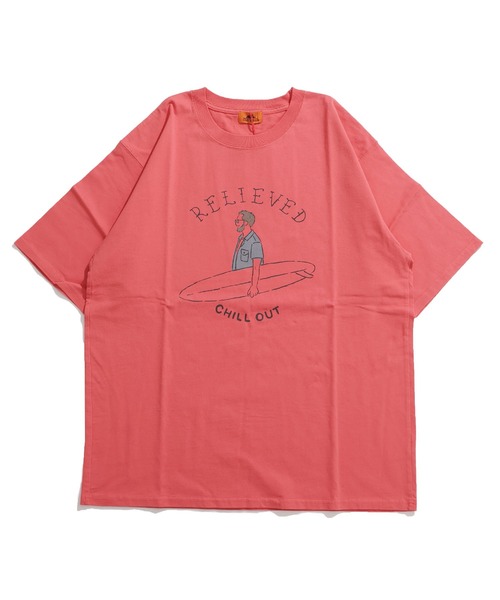 KRIFF MAYER(クリフメイヤー)の「【綿100%】ヘビーウェイトTシャツ(サーフ)(Tシャツ/カットソー・メンズ・チャコール/レッド/グレー/オフホワイト・MEDIUM/LARGE/X-LARGE)」の11枚目の写真