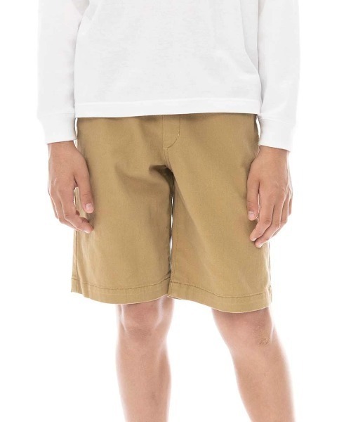 ELEMENT(エレメント)の「ELEMENT キッズ SHOD SHORTS STD YOUTH ショートパンツ 【2025年春夏モデル】/エレメントキッズウエストゴムショートパンツ(その他パンツ・キッズ・ベージュ/ブルー系その他/インディゴブルー・X-LARGE/MEDIUM/SMALL/LARGE)」の2枚目の写真