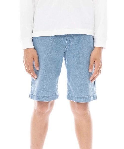 ELEMENT(エレメント)の「ELEMENT キッズ SHOD SHORTS STD YOUTH ショートパンツ 【2025年春夏モデル】/エレメントキッズウエストゴムショートパンツ(その他パンツ・キッズ・ベージュ/ブルー系その他/インディゴブルー・X-LARGE/MEDIUM/SMALL/LARGE)」の1枚目の写真