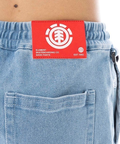 ELEMENT(エレメント)の「ELEMENT キッズ SHOD SHORTS STD YOUTH ショートパンツ 【2025年春夏モデル】/エレメントキッズウエストゴムショートパンツ(その他パンツ・キッズ・ベージュ/ブルー系その他/インディゴブルー・X-LARGE/MEDIUM/SMALL/LARGE)」の6枚目の写真