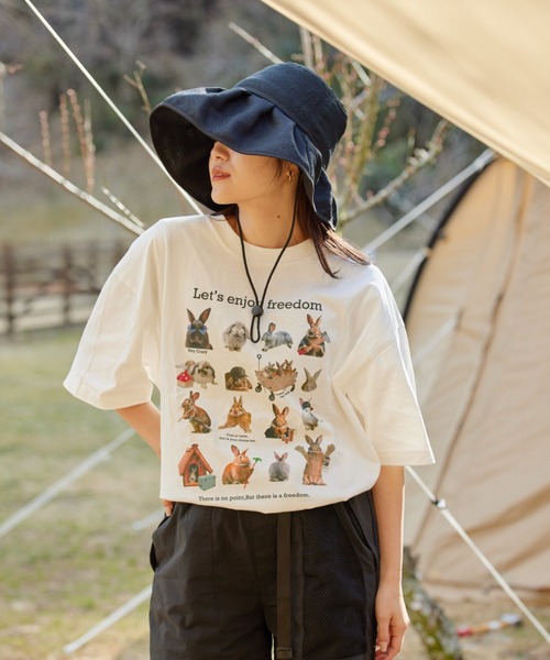 DOD（ディーオーディー）の「【DOD別注】タタメルンダーハット/レディース（ハット・レディース・ブラック/ベージュ・ONE SIZE）」の12枚目の写真