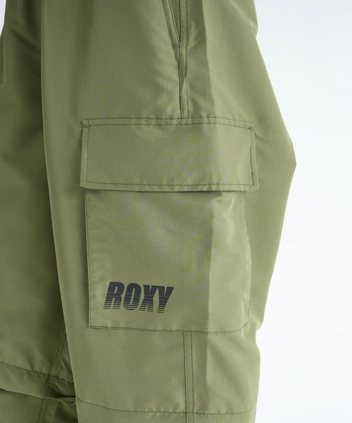 ROXY(ロキシー)の「SHAGGY BAGGY/ロキシー2WAYウエストゴムカーゴパンツ(カーゴパンツ・レディース・カーキ/ブラック/ホワイト・SMALL/MEDIUM/LARGE)」の6枚目の写真