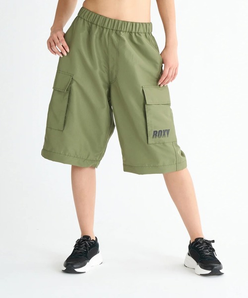 ROXY(ロキシー)の「SHAGGY BAGGY/ロキシー2WAYウエストゴムカーゴパンツ(カーゴパンツ・レディース・カーキ/ブラック/ホワイト・SMALL/MEDIUM/LARGE)」の18枚目の写真