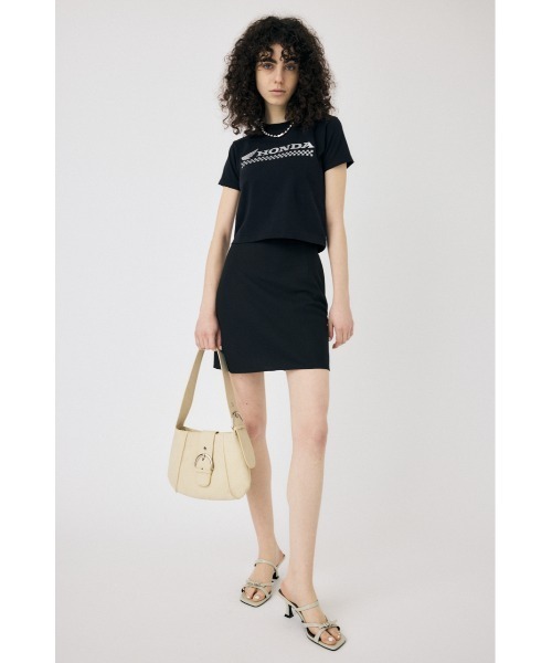 完売品新品タグ付MOUSSY HONDA RHINESTONE Tシャツ　BLK HONDA RHINESTONE Tシャツ（Tシャツ/カットソー）｜MOUSSY