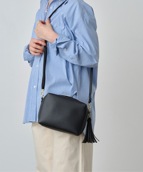 フリンジ付きショルダーバッグ/12126（ショルダーバッグ）｜DOT
