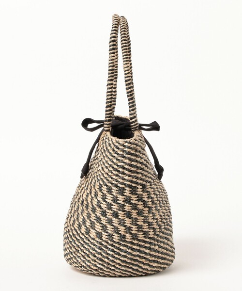 The Bagmati（ザバグマティ）の「BAGMATI / アバカ トートバッグ（トートバッグ・レディース・ブラック/グレー・ONE SIZE）」の5枚目の写真