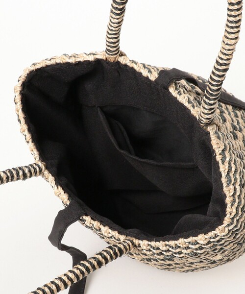 The Bagmati（ザバグマティ）の「BAGMATI / アバカ トートバッグ（トートバッグ・レディース・ブラック/グレー・ONE SIZE）」の9枚目の写真