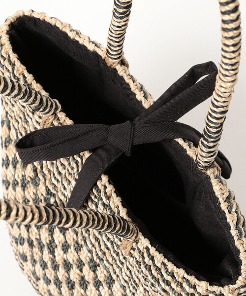 The Bagmati（ザバグマティ）の「BAGMATI / アバカ トートバッグ（トートバッグ・レディース・ブラック/グレー・ONE SIZE）」の10枚目の写真