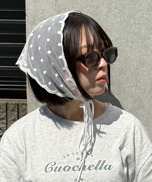 Peony（ピオニー）の「【Peony/ピオニー】/フォックス型　Y2K サングラス（サングラス・レディース・ブラック/ベージュ/カーキ・FREE）」の19枚目の写真