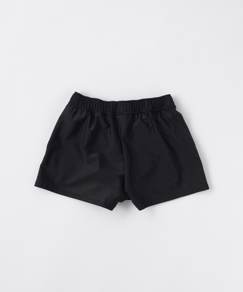 FILA ブラック Tシャツ キュロット セット FILA/フィラ】キッズ水着3点セット 水陸両用Tシャツ付き