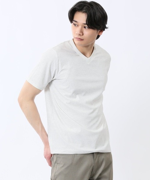 セール】【ウォッシャブル】タカキュー メッシュ かすれプリント