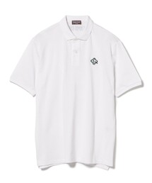 【別注】QUIET GOLF / モノグラムロゴ ポロシャツ