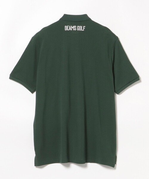 BEAMS GOLF(ビームスゴルフ)の「【別注】QUIET GOLF / モノグラムロゴ ポロシャツ(ポロシャツ・メンズ・ホワイト/グリーン・LARGE/MEDIUM)」の10枚目の写真