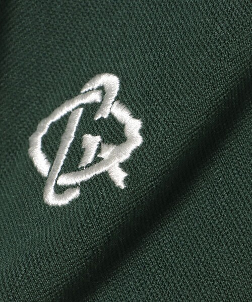 BEAMS GOLF(ビームスゴルフ)の「【別注】QUIET GOLF / モノグラムロゴ ポロシャツ(ポロシャツ・メンズ・ホワイト/グリーン・LARGE/MEDIUM)」の11枚目の写真