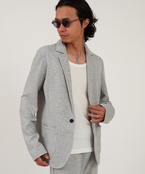 improves（インプローブス）の「TCダンボール テーラードJKT（テーラードジャケット・メンズ・ネイビー/グレイッシュベージュ/ブラック/グレー・LARGE/MEDIUM/X-LARGE）」の10枚目の写真