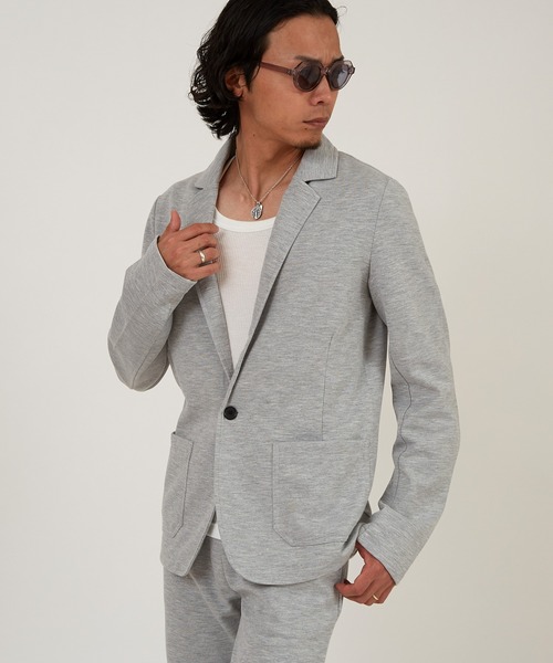 improves（インプローブス）の「TCダンボール テーラードJKT（テーラードジャケット・メンズ・ネイビー/グレイッシュベージュ/ブラック/グレー・LARGE/MEDIUM/X-LARGE）」の13枚目の写真