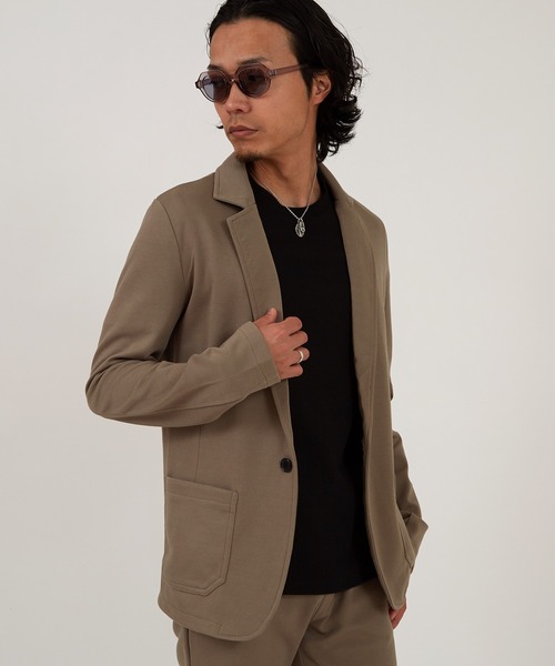 improves（インプローブス）の「TCダンボール テーラードJKT（テーラードジャケット・メンズ・ネイビー/グレイッシュベージュ/ブラック/グレー・LARGE/MEDIUM/X-LARGE）」の15枚目の写真