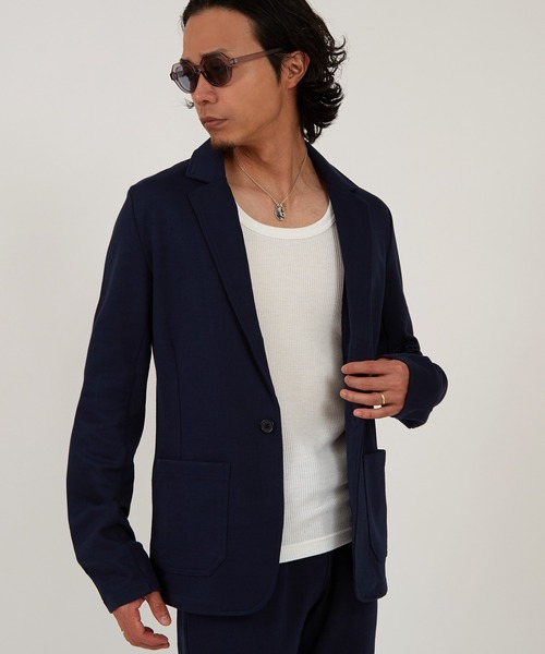 improves（インプローブス）の「TCダンボール テーラードJKT（テーラードジャケット・メンズ・ネイビー/グレイッシュベージュ/ブラック/グレー・LARGE/MEDIUM/X-LARGE）」の20枚目の写真