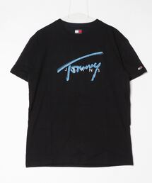 Tommy Jeans トミー・ジーンズ TJM REG RWB SIGNATURETEE シグネチャー プリントTシャツ