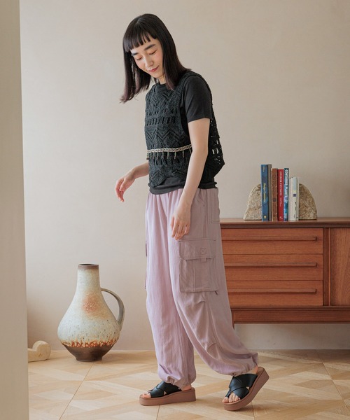 Niko3ピース セール】ビーズクロシェベスト（ベスト）｜niko and