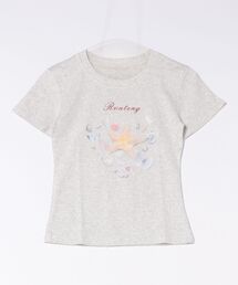 AsRiRe（アスリレイ）の「26ss新色追加 イチゴ柄プリントTシャツ（Tシャツ/カットソー）」