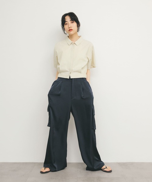 セール】サテンカーゴパンツ（その他パンツ）｜KBF