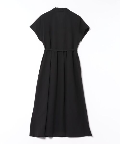 PREFERIR（プレフェリール）の「オープンシャツカラーワンピース/ 高見え/洗える/M.L（シャツワンピース・レディース・ブラック/ブルー・MEDIUM/LARGE）」の3枚目の写真