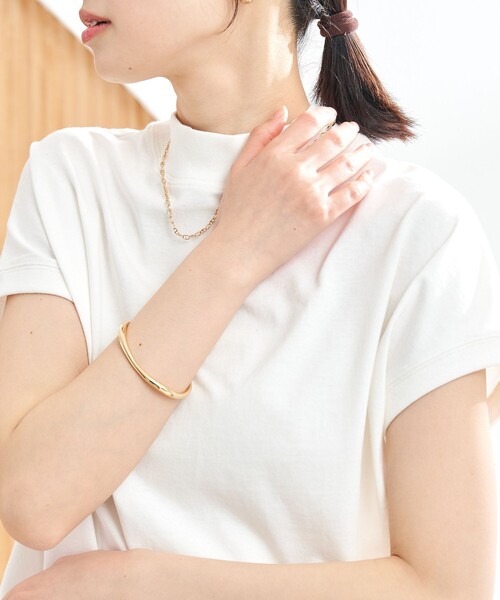 coen（コーエン）の「ニュアンスメタルバングル（バングル/リストバンド・レディース・ゴールド/シルバー・FREE）」の6枚目の写真