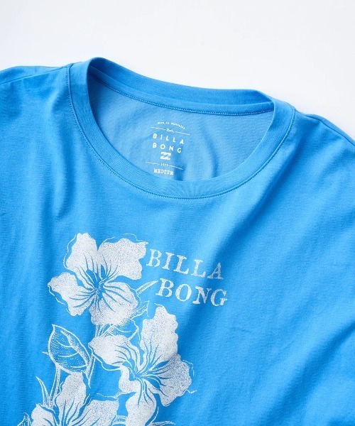 BILLABONG(ビラボン)の「BILLABONG レディース GRAPHIC FRENCH TEE Tシャツ 【2025年夏モデル】/ビラボンフレンチ半袖Tシャツ(Tシャツ/カットソー・レディース・ブルー/ホワイト/レッド・MEDIUM)」の7枚目の写真