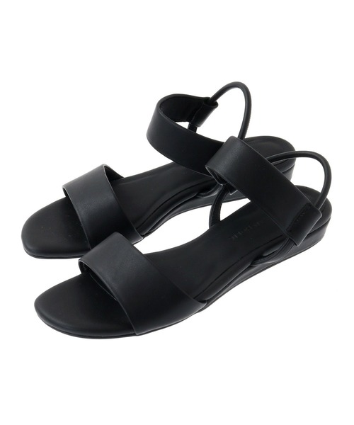 AMERICAN HOLIC（アメリカンホリック）の「ダブルバンドウェッジサンダル（サンダル・レディース・ベージュ/ブラック・M/L/S）」の7枚目の写真