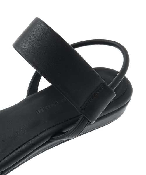 AMERICAN HOLIC（アメリカンホリック）の「ダブルバンドウェッジサンダル（サンダル・レディース・ベージュ/ブラック・M/L/S）」の12枚目の写真