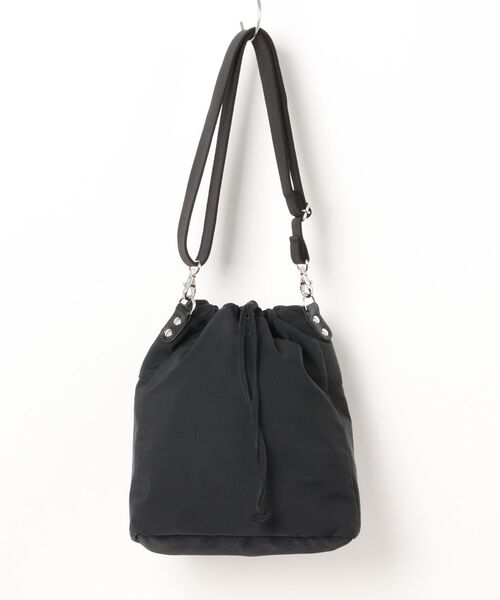 CLEDRAN（クレドラン）の「【本革付属 軽量】CL3806  PELI SOFT HANDLE 2WAY BAG 巾着 スリング（ショルダーバッグ・レディース・チャコールグレー/ブルー/ブラック/ベージュ・FREE）」の21枚目の写真