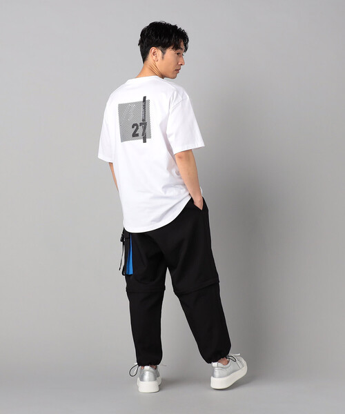 β MEN(ベータメン)の「バックプリント Tシャツ(Tシャツ/カットソー・メンズ・ブラック/ホワイト・M/L)」の4枚目の写真