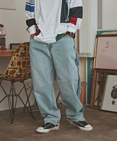 ALL RUNS(オールランズ)の「SIDE LINE DENIM PANTS デニムパンツ メンズ 秋物 秋服 2026年秋冬(デニムパンツ・メンズ・その他1/その他2/その他3・FREE)」の13枚目の写真