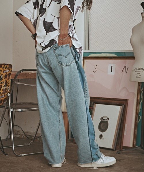 ALL RUNS(オールランズ)の「SIDE LINE DENIM PANTS デニムパンツ メンズ 秋物 秋服 2026年秋冬(デニムパンツ・メンズ・その他1/その他2/その他3・FREE)」の8枚目の写真